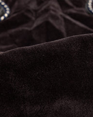 Kapital Velveteen KESA SHAM BOMBER JKT (Beautiful FRANCE) - Black 3 - Standard & Strange