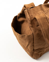 Kapital #6 Canvas Standard Tote (S) - Camel - Standard & Strange