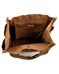 Kapital #6 Canvas Standard Tote (S) - Camel - Standard & Strange