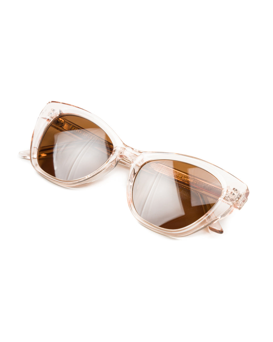 Lowercase Eyewear Karina Sunglass - Peach - Standard & Strange