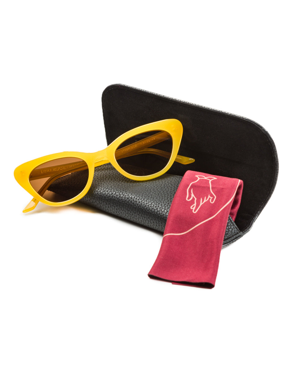 Lowercase Eyewear Steeplechase Sunglass - Canary - Standard & Strange