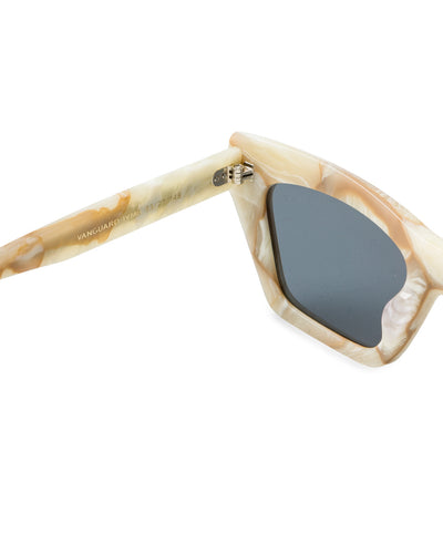 Lowercase Eyewear Vanguard Sunglass - Ivory Marble - Standard & Strange