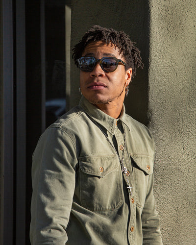 Lowercase Eyewear Atlas Sunglass - Sage - Standard & Strange