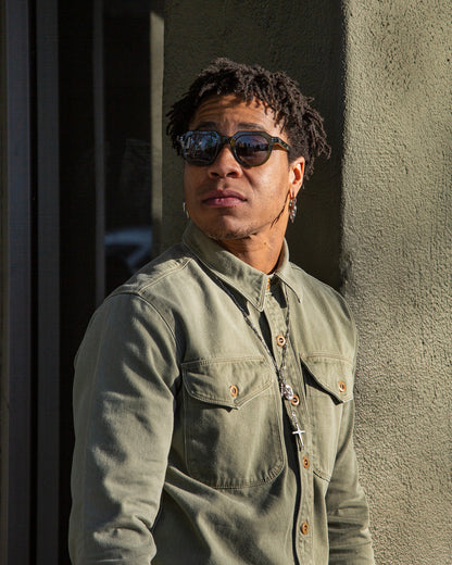 Lowercase Eyewear Atlas Sunglass - Sage - Standard & Strange