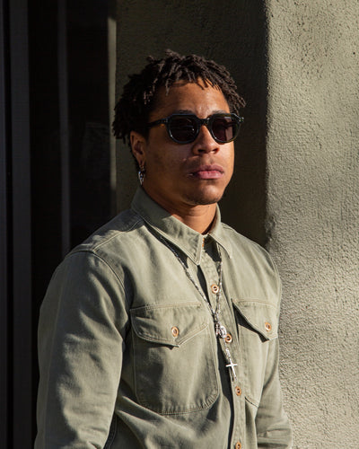 Lowercase Eyewear Atlas Sunglass - Sage - Standard & Strange