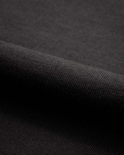 Merz b. Schwanen 206 Loopwheeled LS Henley - Deep Black - Standard & Strange