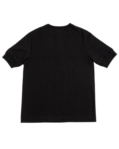 Merz b. Schwanen 207 Loopwheeled SS Henley - Black - Standard & Strange