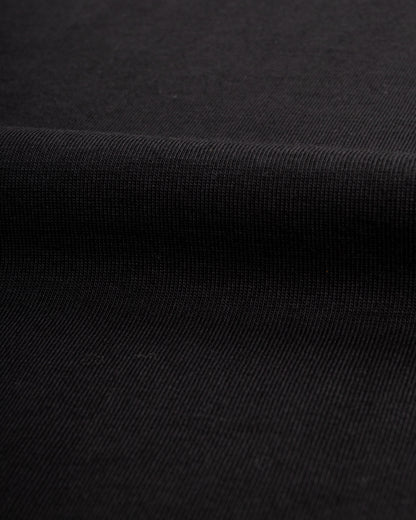 Merz b. Schwanen 207 Loopwheeled SS Henley - Black - Standard & Strange