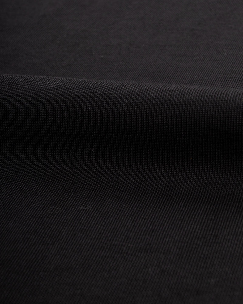 Merz b. Schwanen 207 Loopwheeled SS Henley - Black - Standard & Strange