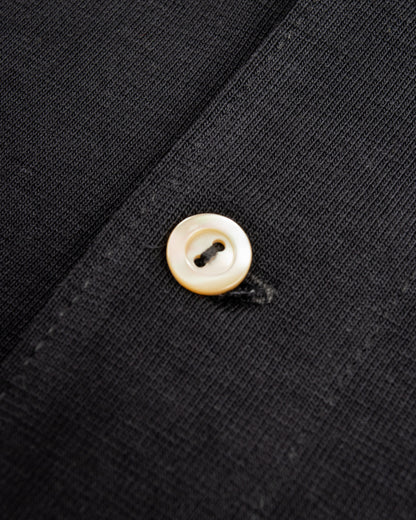 Merz b. Schwanen 207 Loopwheeled SS Henley - Charcoal - Standard & Strange