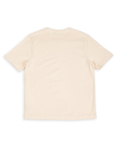 Merz b. Schwanen 2M15C Cropped Vintage Machine Jersey T-Shirt - Nature - Standard & Strange