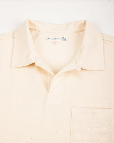 Merz b. Schwanen 2PKPL Polo Shirt w/ Pocket - Nature - Standard & Strange