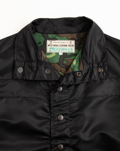 Mister Freedom One-Zero Smock - Black Nylon - Standard & Strange