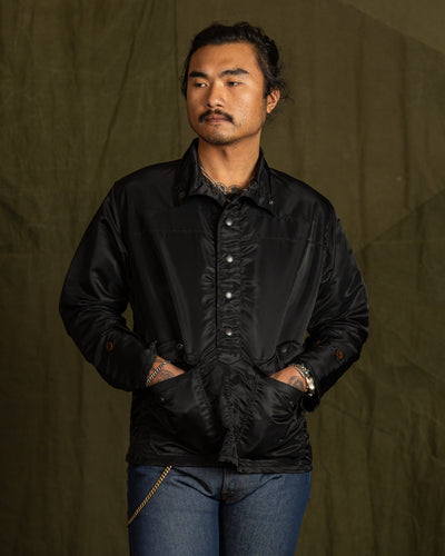 Mister Freedom One-Zero Smock - Black Nylon - Standard & Strange