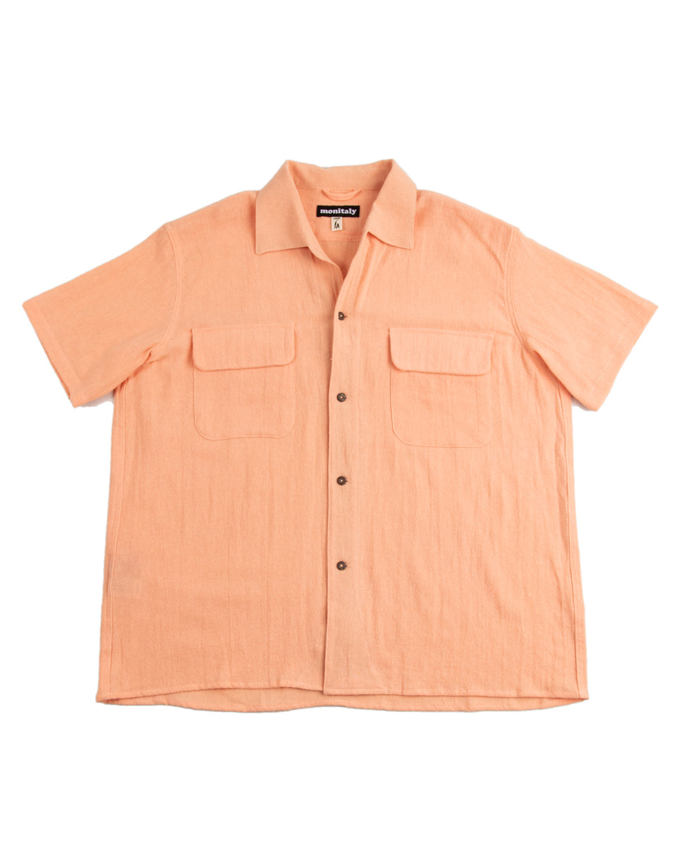 50's Milano Shirt - Tropical Peach