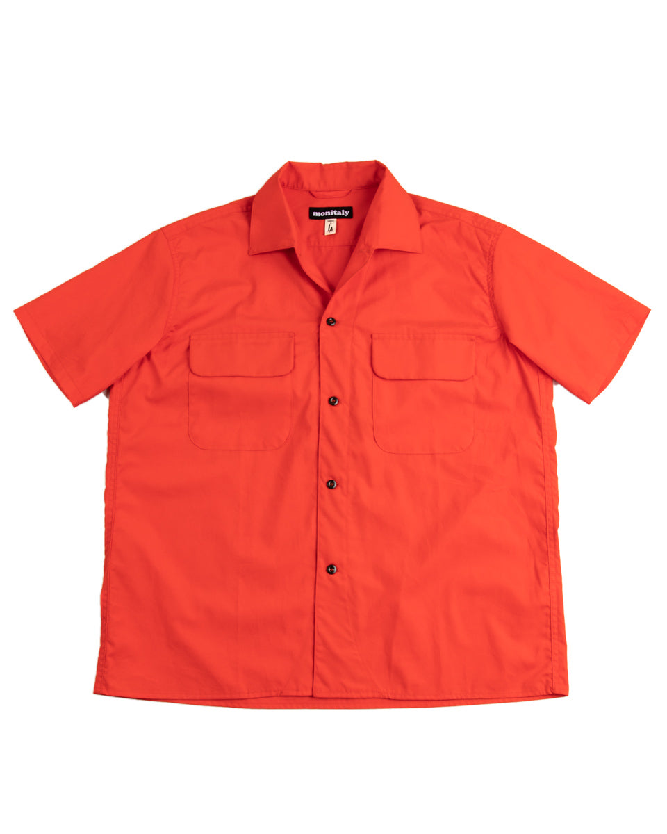 50's Milano Shirt - Vancloth Oxford Orange