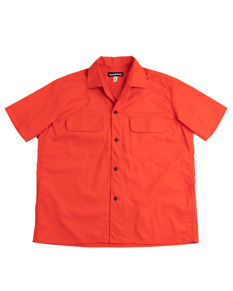 Monitaly 50's Milano Shirt - Vancloth Oxford Orange - Standard & Strange