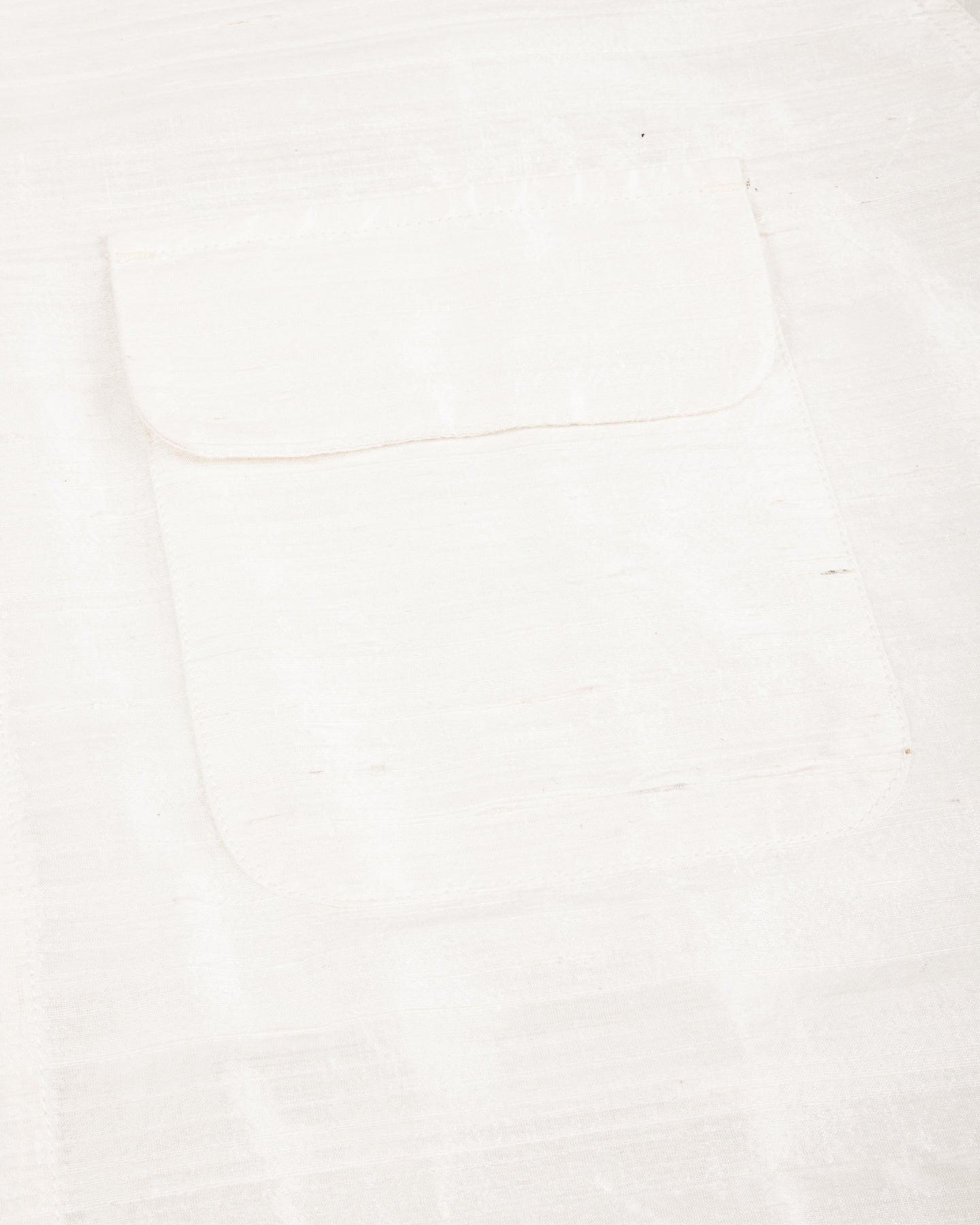 Monitaly 50's Milano Shirt - White Dupion Silk - Standard & Strange