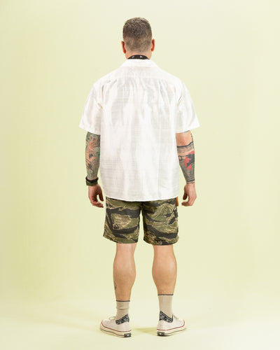 Monitaly 50's Milano Shirt - White Dupion Silk - Standard & Strange