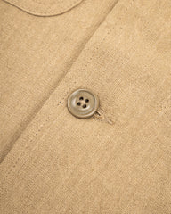 Monitaly Coverall - 230G Linen Khaki - Standard & Strange