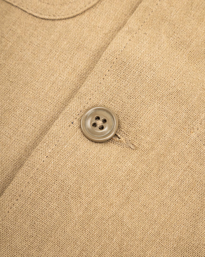 Monitaly Coverall - 230G Linen Khaki - Standard & Strange