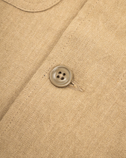 Monitaly Coverall - 230G Linen Khaki - Standard & Strange