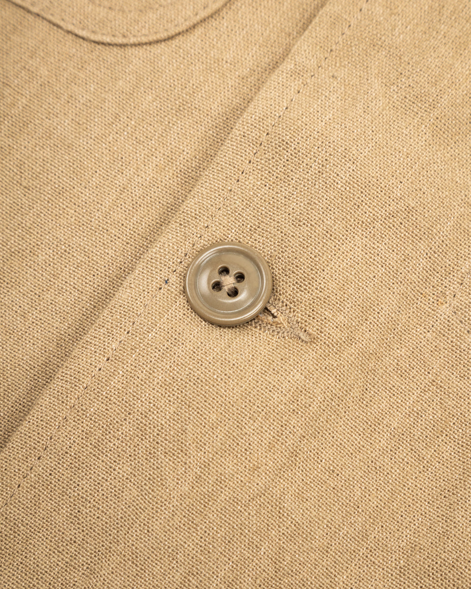 Monitaly Coverall - 230G Linen Khaki - Standard & Strange