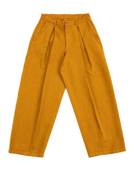 Monitaly Ekusy Pants - Cotton Ripstop Sunflower - Standard & Strange