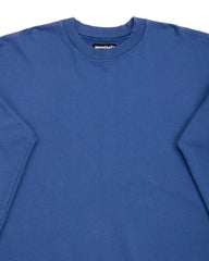 Monitaly French Terry Cropped Sweat Shirt - Navy - Standard & Strange