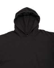 Monitaly French Terry S/S Hoodie - Black - Standard & Strange