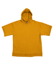 Monitaly French Terry S/S Hoodie - Sunflower - Standard & Strange