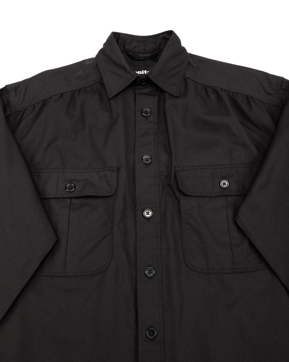 Monitaly Giorgio Work Shirt - Vancloth Oxford Black – Standard