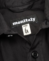 Monitaly Giorgio Work Shirt - Vancloth Oxford Black - Standard & Strange