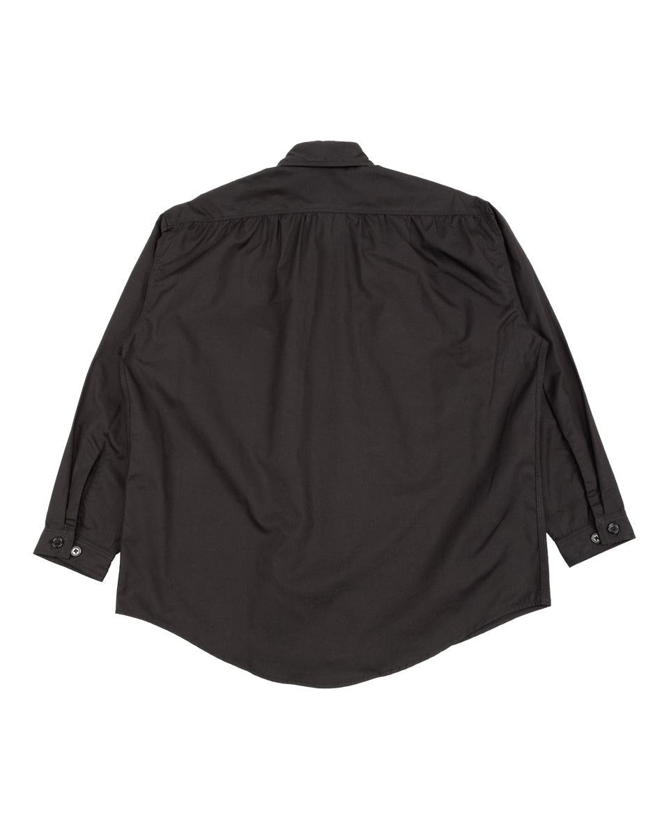 トップス MONITALY GIORGIO WORK SHIRTVANCLOTH Monitaly Giorgio Work Shirt - Vancloth Oxford Black – Standard