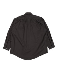 Monitaly Giorgio Work Shirt - Vancloth Oxford Black - Standard & Strange