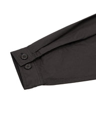 Monitaly Giorgio Work Shirt - Vancloth Oxford Black - Standard & Strange