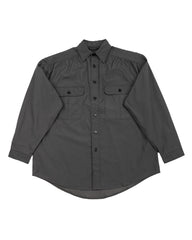 Monitaly Giorgio Work Shirt - Vancloth Oxford Charcoal - Standard & Strange