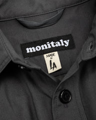 Monitaly Giorgio Work Shirt - Vancloth Oxford Charcoal - Standard & Strange