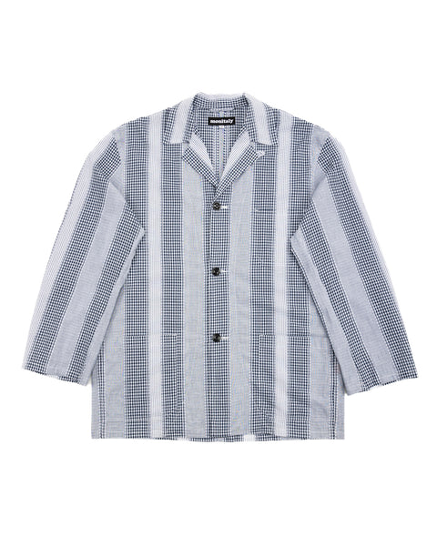 Monitaly Italian Jail Jacket - Gingham Stripe - Standard & Strange