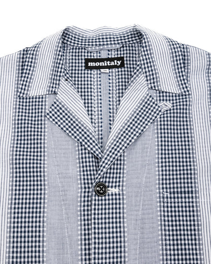 Monitaly Italian Jail Jacket - Gingham Stripe - Standard & Strange
