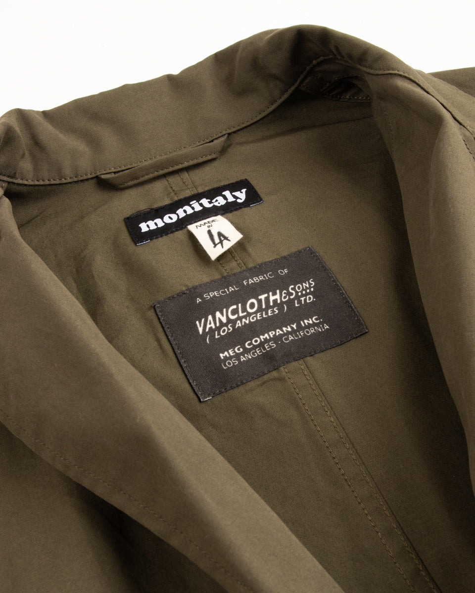 Monitaly Italian Jail Jacket - Vancloth Oxford Olive – Standard