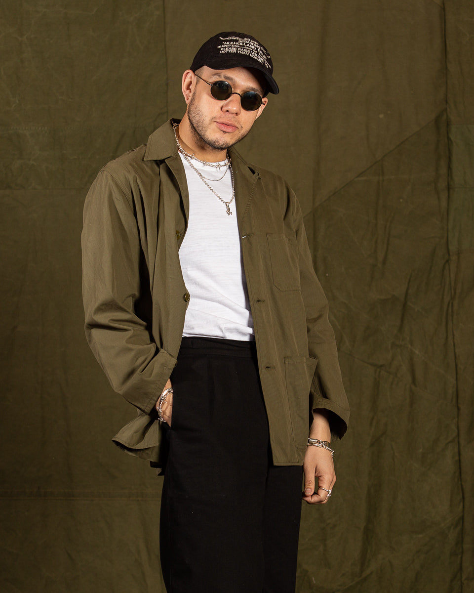 Italian Jail Jacket - Vancloth Oxford Olive