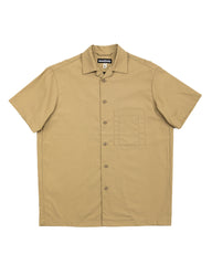 Monitaly Mechanic Shirt S/S - Vancloth Oxford Khaki - Standard & Strange