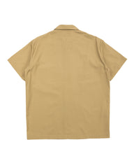 Monitaly Mechanic Shirt S/S - Vancloth Oxford Khaki - Standard & Strange