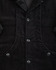 Monitaly Harvester Jacket - Black 8-Wale Corduroy - Standard & Strange