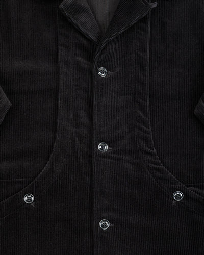 Monitaly Harvester Jacket - Black 8-Wale Corduroy - Standard & Strange