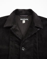 Monitaly Harvester Jacket - Black 8-Wale Corduroy - Standard & Strange