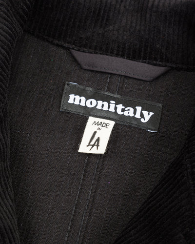 Monitaly Harvester Jacket - Black 8-Wale Corduroy - Standard & Strange