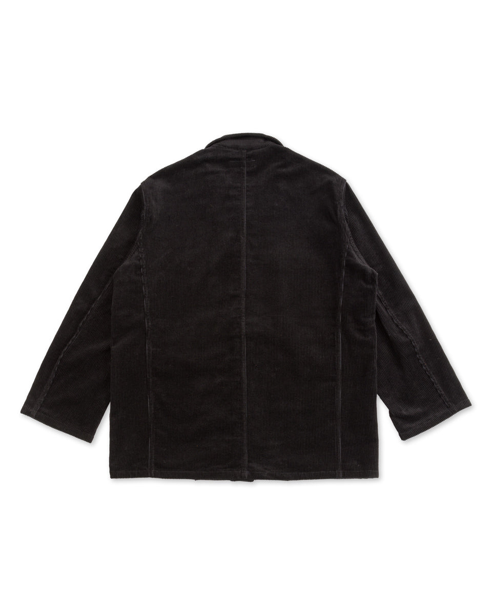 Monitaly Harvester Jacket - Black 8-Wale Corduroy - Standard & Strange