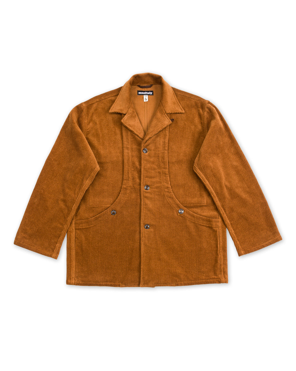 Monitaly Harvester Jacket - Chestnut 8-Wale Corduroy - Standard & Strange